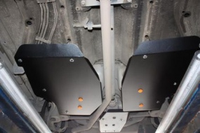Защита Alfeco для топливного бака Opel Mokka 4WD 2012-2021